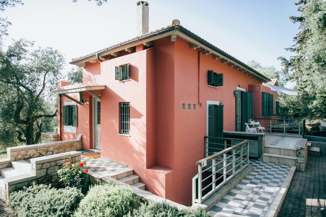 La Casa Rossa Villa Agios Nikitas Exterior photo